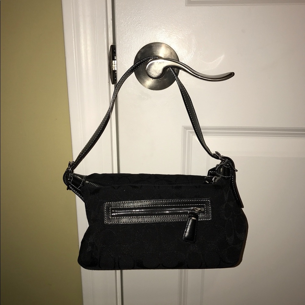Coach black purse